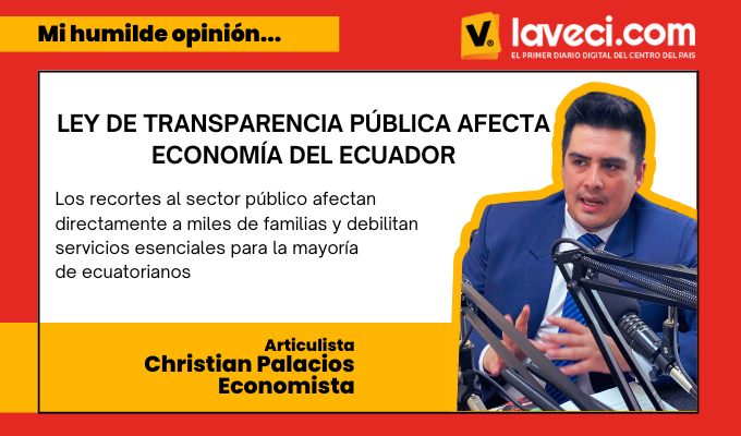 Ley de Transparencia Pública afecta economía del Ecuador