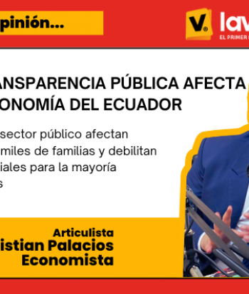 Ley de Transparencia Pública afecta economía del Ecuador