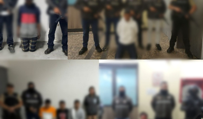¡Caen 12 por droga en Quito! Operativos dejan armas, plata y celulares
