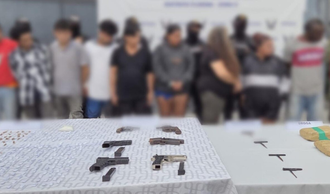 Golpe a los “Choneros” y otras bandas en la madrugada