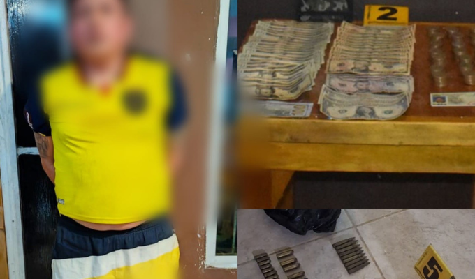 Alias "Finalín" intentó huir, pero la Policía lo alcanzó