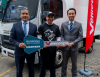 Ganador se lleva un camión Sinotruk en la Ruta de los Tres Juanes