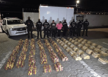 Mega cargamento de droga cae en Imbabura
