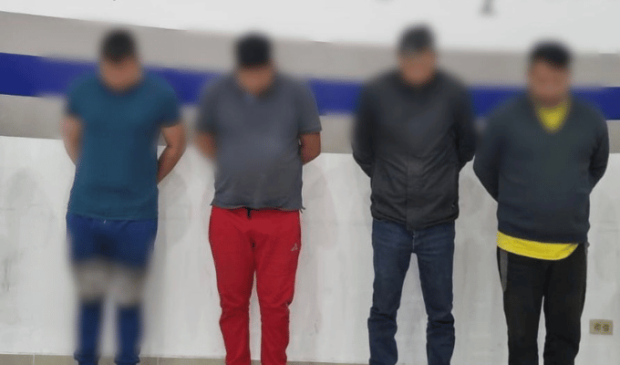 ¡Cae banda que robaba vehículos y los vendía por partes en Quito!