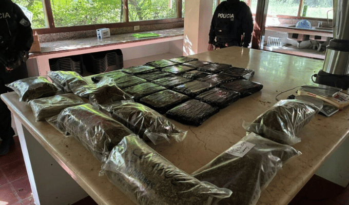 Red narco con laboratorio cayó en Vilcabamba