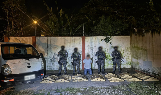 ¡Cae tremendo cargamento de droga en Napo!