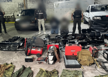 ¡Desmantelan centro de autopartes robadas en Quito!