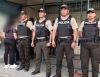 Policía vigiló cada rincón durante el partido en Manta