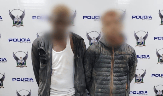 Cayeron dos sujetos con arma de fuego en Guayaquil