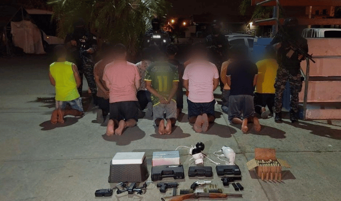 Megaoperativo en Manabí deja 12 detenidos
