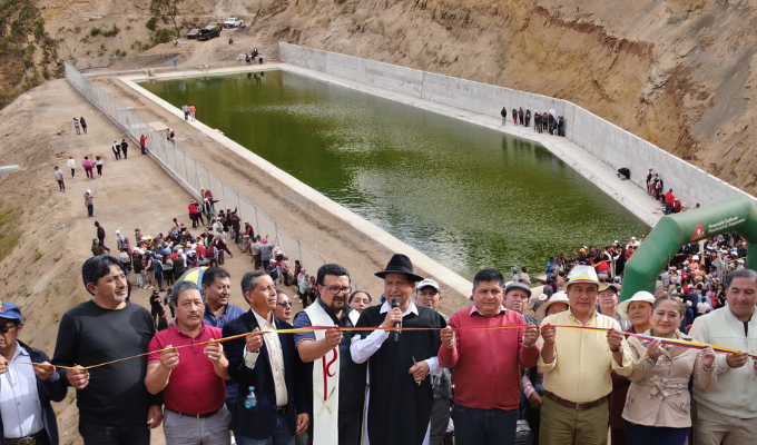 ¡Millonaria inversión mejora el riego en Tungurahua!