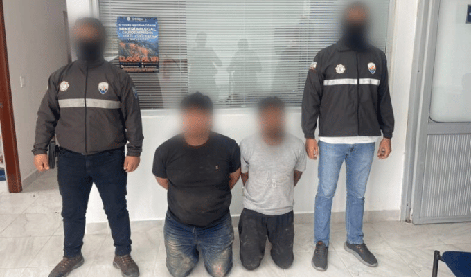 ¡Capturan a dos sospechosos de asesinato en Morona Santiago!