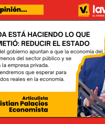 Noboa está haciendo lo que prometió: reducir el Estado