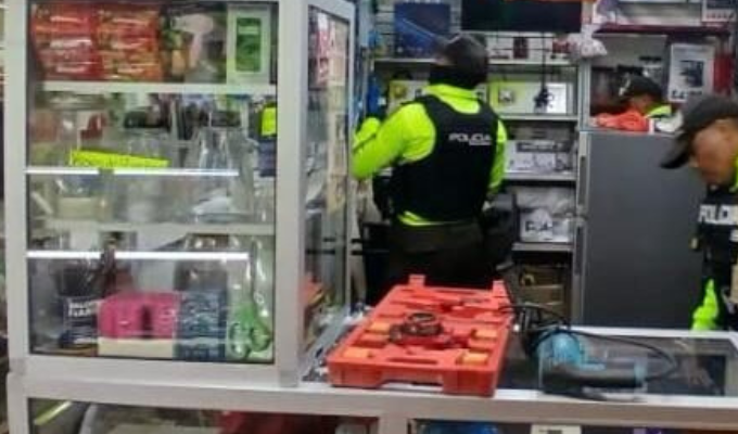 Gran operativo en mercado de Ambato dejó objetos robados incautados