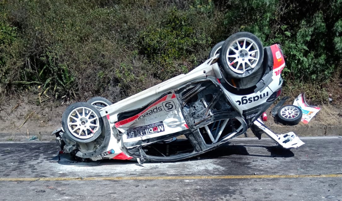 ¡Rally Ecuador 2025 sigue adelante pese a incidente!