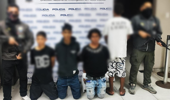 ¡Cae célula de “Los Lobos” en Babahoyo!