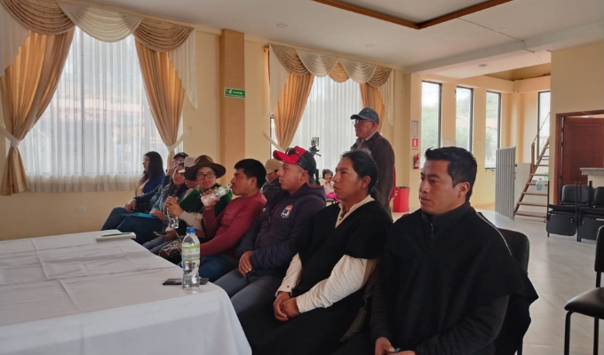 ¡Autoridades y comunidades se unen por los páramos en Tungurahua!