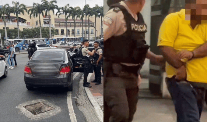 ¡Cayó un sacapintas en Guayaquil!