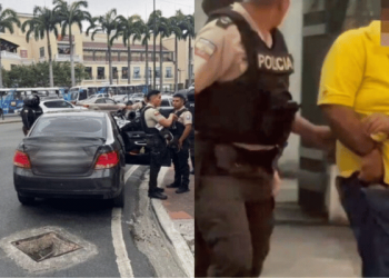¡Cayó un sacapintas en Guayaquil!