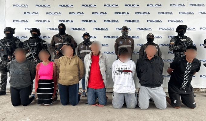 ¡Cayeron los del micro en Marcabelí!