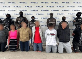 ¡Cayeron los del micro en Marcabelí!