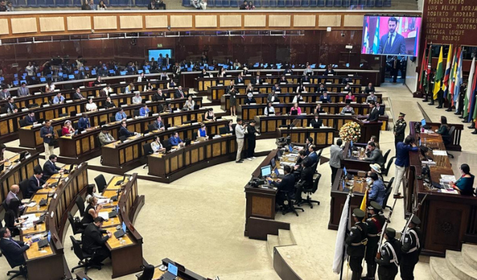 ADN y PSC sumaron votos para la reforma impulsada por Noboa
