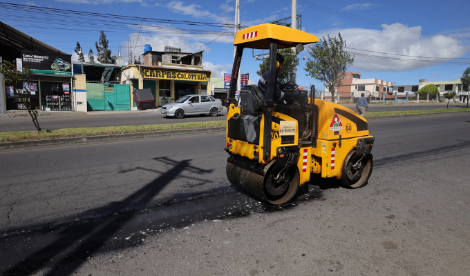 Carreteras de Tungurahua recibirán nuevo asfalto