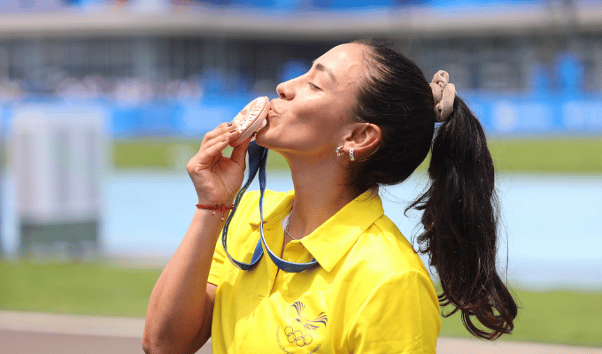 Gabriela Vargas abre el medallero de Ecuador con bronce