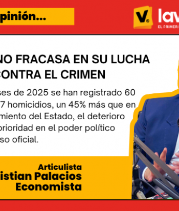 Gobierno fracasa en su lucha contra el crimen