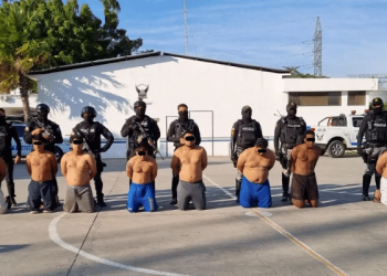 Siete detenidos en redada contra extorsión y asaltos en Manabí