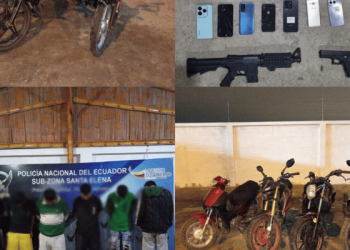 Golpe al crimen en Santa Elena: 8 aprehendidos por armas y droga