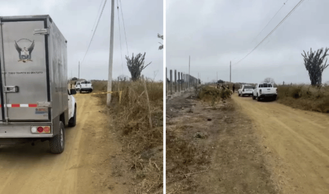 Montecristi: encuentran a un hombre sin vida en un camino de tierra