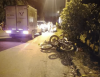 Dos jóvenes murieron en brutal choque de motos en Santo Domingo