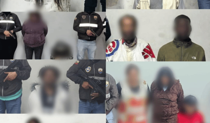 Quito: 10 operativos dejaron 14 capturados por microtráfico