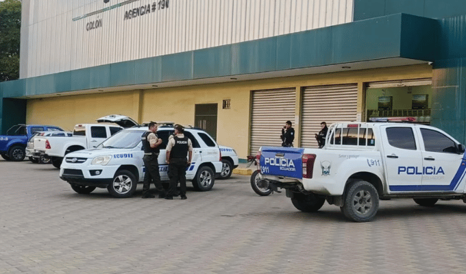 Balacera en local de agroquímicos en Portoviejo