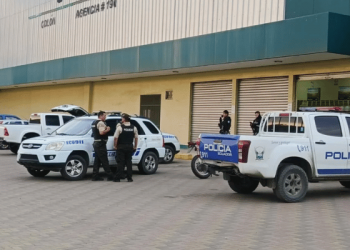 Balacera en local de agroquímicos en Portoviejo