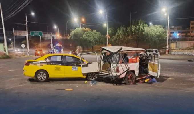 Tragedia vial en Latacunga: 2 muertos y una herida