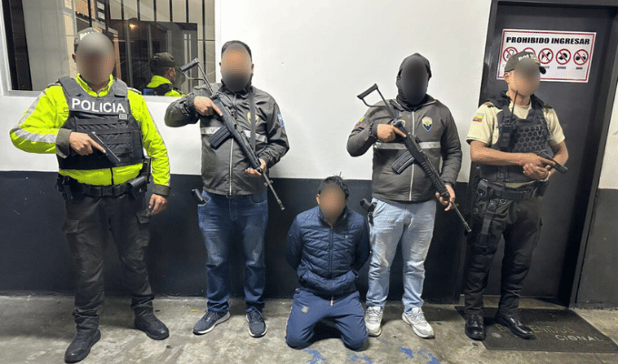 Operativo “CIELO” en Ambato dejó un detenido por tráfico de droga