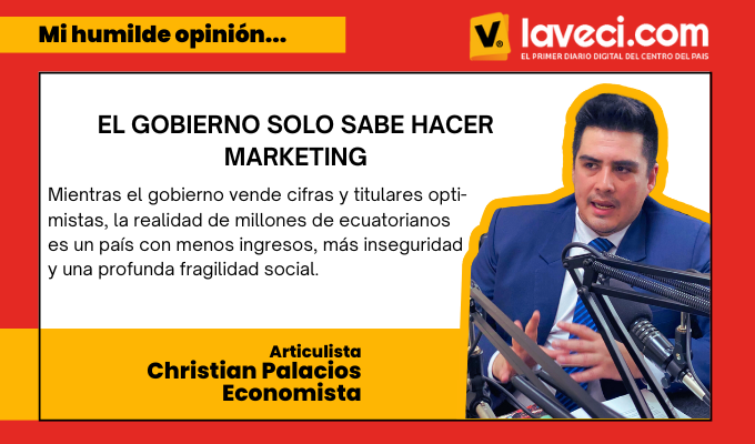 El gobierno solo sabe hacer marketing