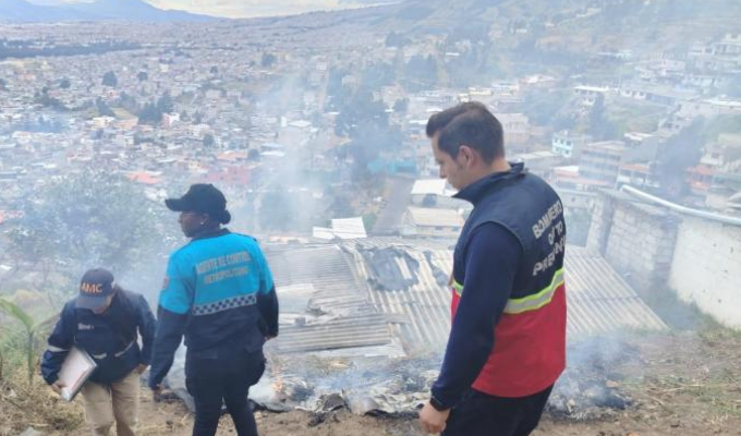 Tumbaco, la parroquia con más sancionados por quemas en Quito