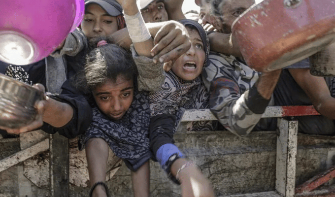 Hambre mata cada vez más en Gaza: 185 muertos en agosto