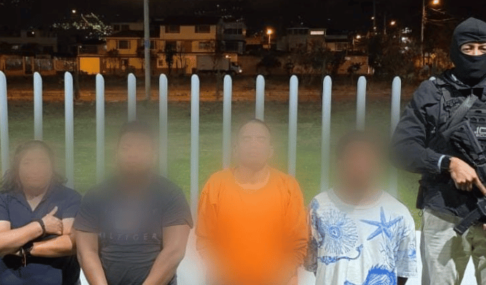 Cayeron 4 de “Los Lobos” por extorsión en Imbabura