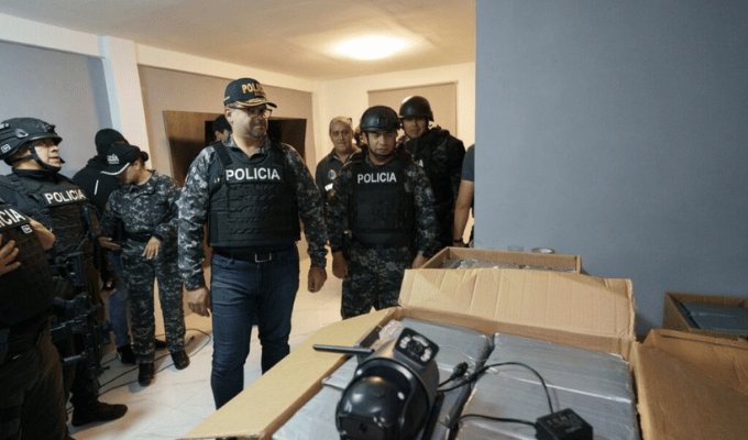 Megaoperativo en Ecuador tumba red narco con conexiones en Europa