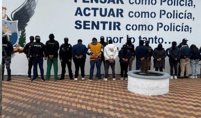 Operativo ‘Libertad 715’: 12 capturados por secuestro extorsivo