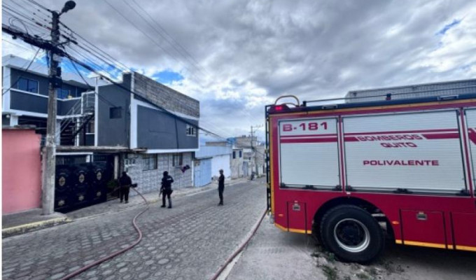 Quito: hombre intentó quemar a su familia con gasolina y gas