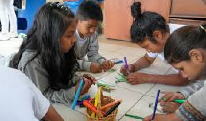 Inicio de clases en Ambato: padres montan brigadas
