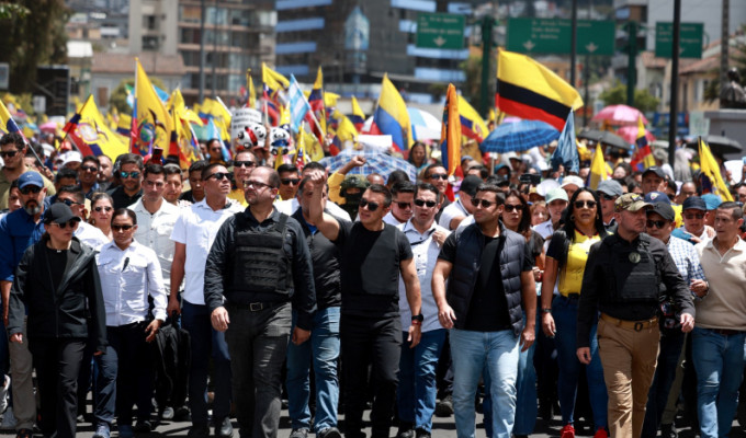 Gobierno convoca marcha en Guayaquil para respaldar seguridad y paz