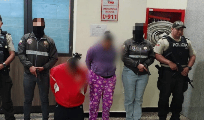 Dos aprehendidos en la Operación “AURORA” en Quito