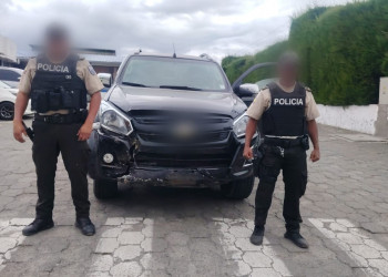 Tungurahua: Policía recuperó auto robado