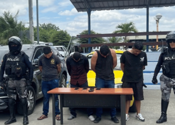 Caen cinco tras intento de secuestro en Portoviejo